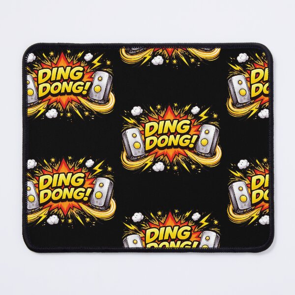 Item preview, DING-DONG! Comic style! designed and sold by JacobSpace.