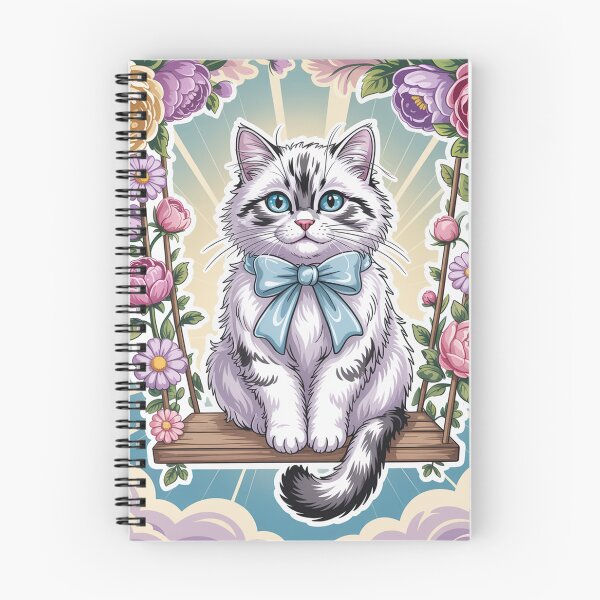 Item preview, А fluffy white cat with striking sapphire blue eyes. designed and sold by Lilashakti ⭐️ ⭐️ ⭐️ ⭐️ ⭐️.