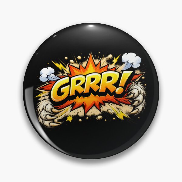 Item preview, GRRR! Comic style! designed and sold by JacobSpace.