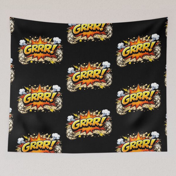 Item preview, GRRR! Comic style! designed and sold by JacobSpace.