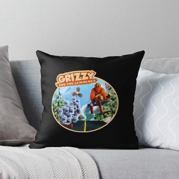 Item preview, Grizzy And The Lemmings Forest Run designed and sold by thunderr299.