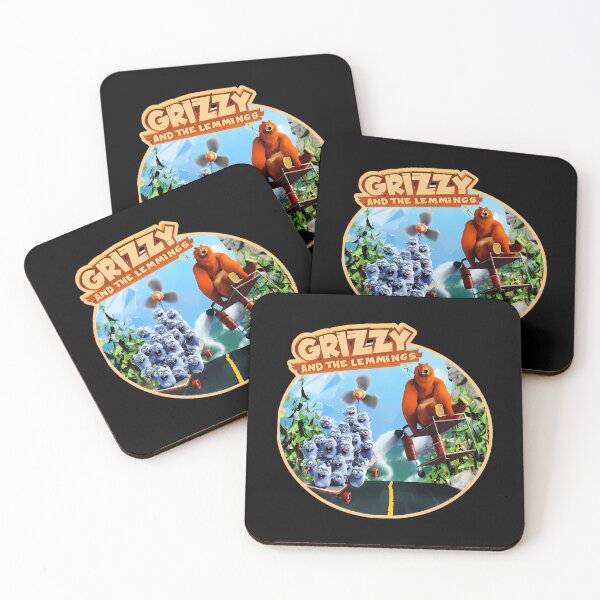 Item preview, Grizzy And The Lemmings Forest Run designed and sold by thunderr299.