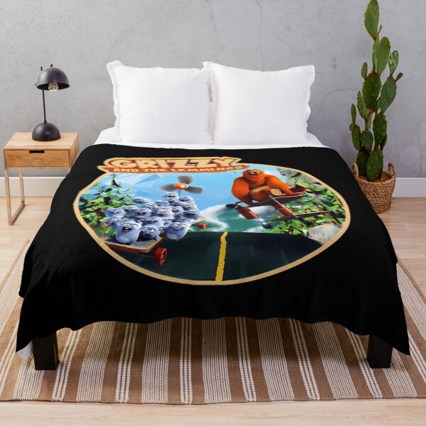 Item preview, Grizzy And The Lemmings Forest Run designed and sold by thunderr299.