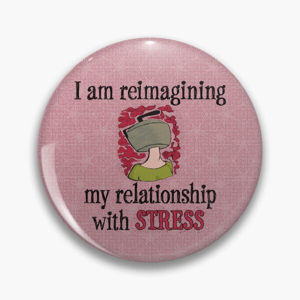 Item preview, Relationship With Stress. designed and sold by UltraQuirky.