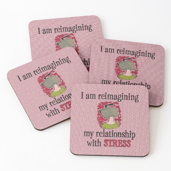 Item preview, Relationship With Stress. designed and sold by UltraQuirky.