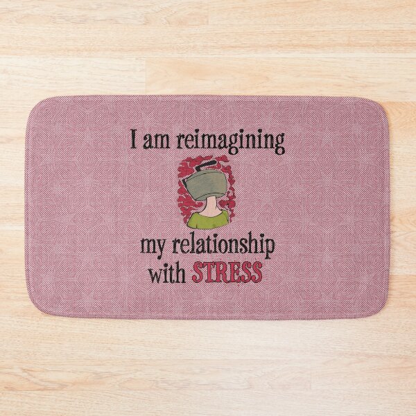 Item preview, Relationship With Stress. designed and sold by UltraQuirky.