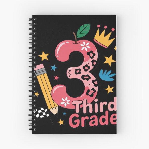 Item preview, Hello 3rd Third Grade Back To School Pink Leopard Teacher designed and sold by NailMolisa.