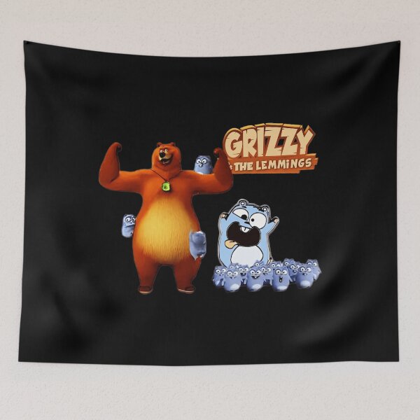 Item preview, Grizzy And The Lemmings Friendly Duo designed and sold by thunderr299.