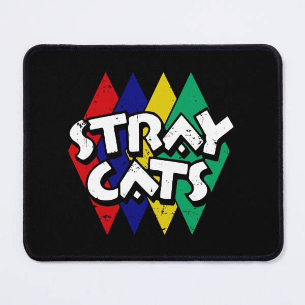 Item preview, Stray Cats Colorful Text Emblem designed and sold by cocooo269.