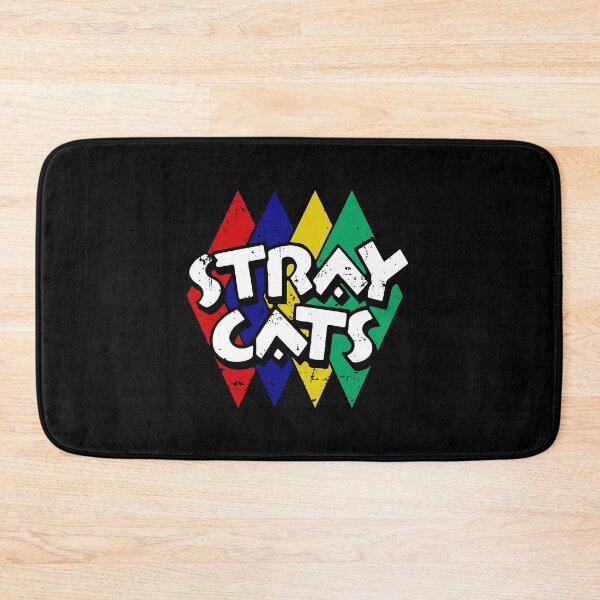 Item preview, Stray Cats Colorful Text Emblem designed and sold by cocooo269.