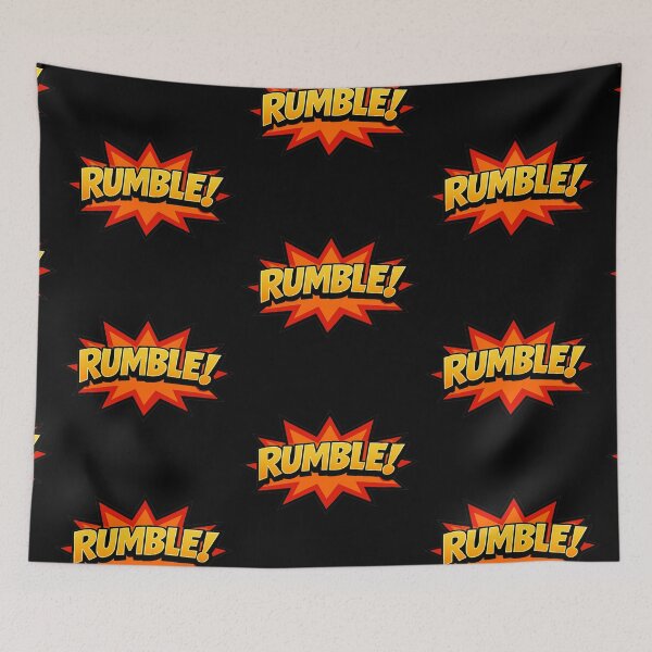 Item preview, RUMBLE! Comic style! designed and sold by JacobSpace.