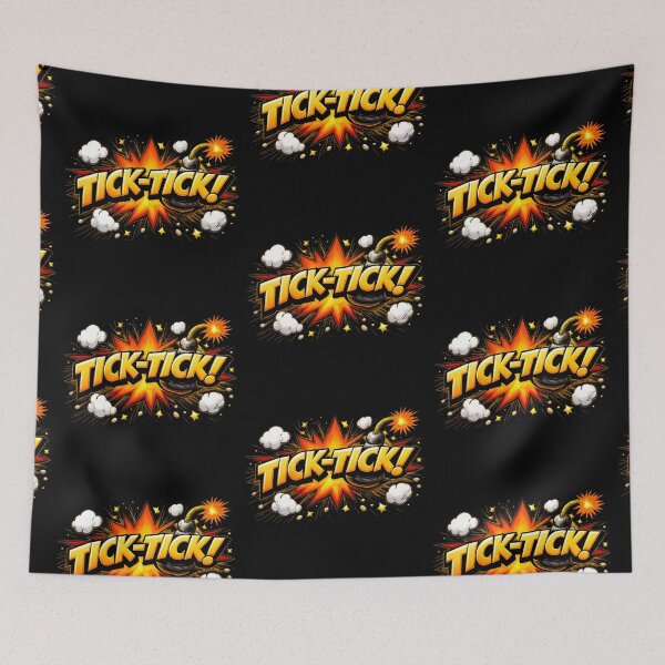 Item preview, TICK-TICK! Comic style! designed and sold by JacobSpace.