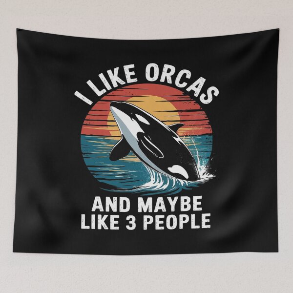 Item preview, I Like Orcas - Whale Lover Marine Biologist Whales Wildlife designed and sold by KotexTemu.