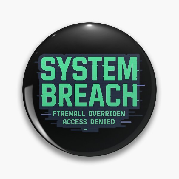 Item preview, System Breach – Glitch Design Inspired by Pressure Roblox  designed and sold by maxtil.