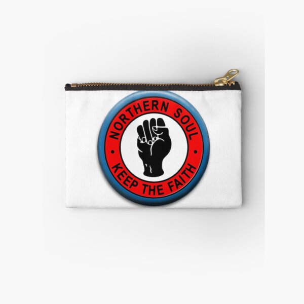 Item preview, Northern Soul “Keep The Faith” Fist Badge – Retro Mod Soul Design designed and sold by KentonDesignsUK.