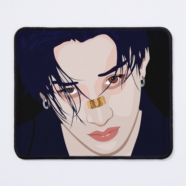 Item preview, Bangchan of Stray Kids in a stunning vector digital portrait. designed and sold by Aome22.
