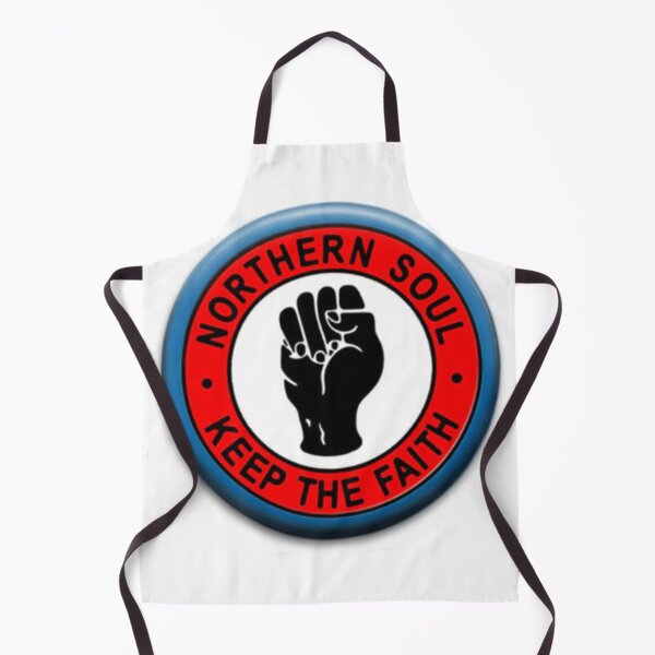 Item preview, Northern Soul “Keep The Faith” Fist Badge – Retro Mod Soul Design designed and sold by KentonDesignsUK.