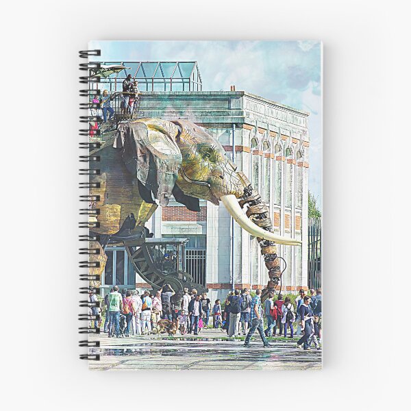 Item preview, Elephant from the Machines of Nantes designed and sold by BlackArtGraphik.