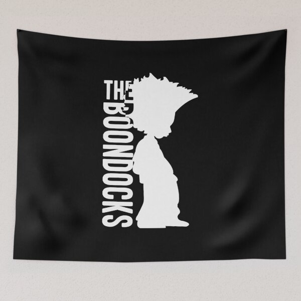 Item preview, The Boondocks White Silhouette  designed and sold by Nasa125.