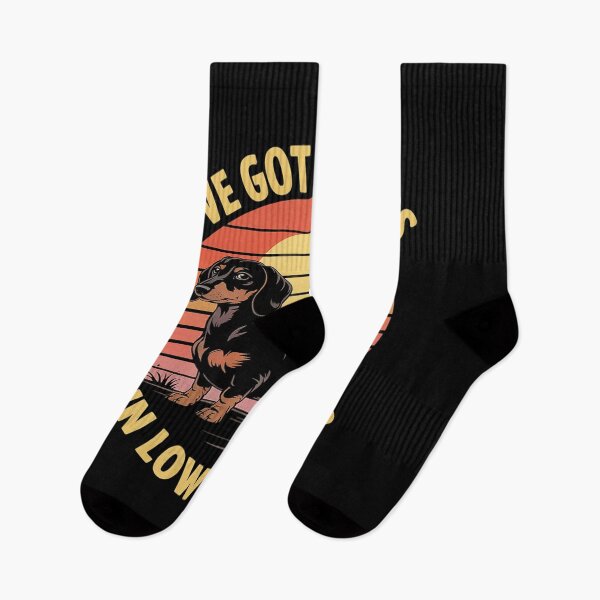Item preview, I've got friends in low places funny dachshund apparel designed and sold by KotexTemu.