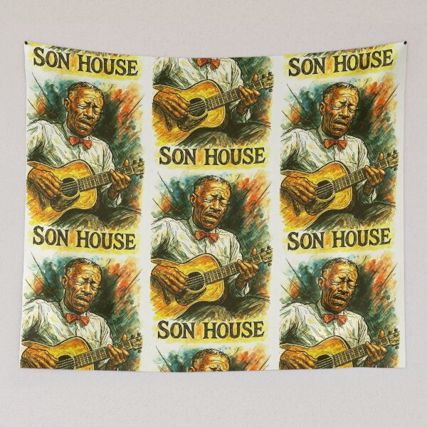 Artikelvorschau, Son House - Delta Blues Pioneer entworfen und verkauft von Sarcastic designs.