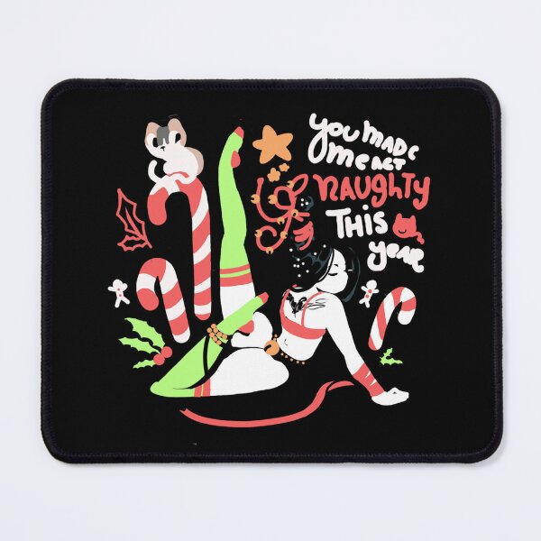 Item preview, You mad me act Naughty this Year! Sticker designed and sold by Soratern.