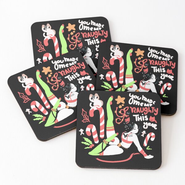 Item preview, You mad me act Naughty this Year! Sticker designed and sold by Soratern.