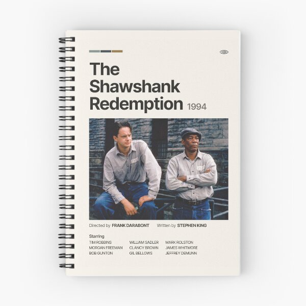 Item preview, The Shawshank Redemption (1994) minimalist movie poster designed and sold by vibeletsvibe.
