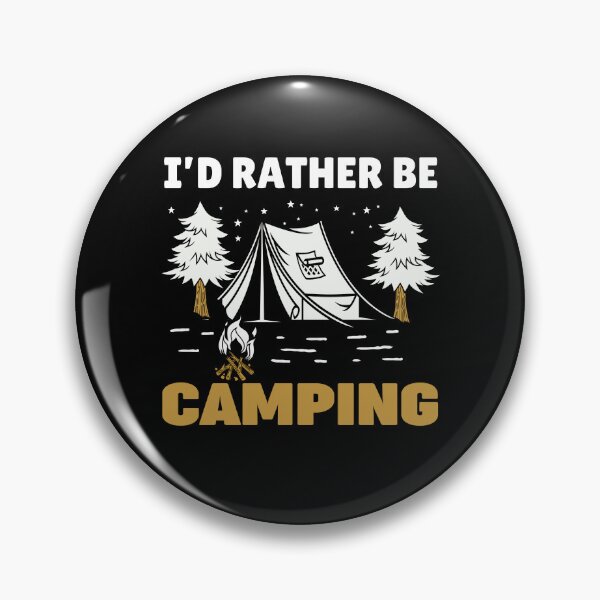 Item preview, I’d Rather Be Camping – Gift Idea for Campers and RV Travelers designed and sold by GetGoodFit.