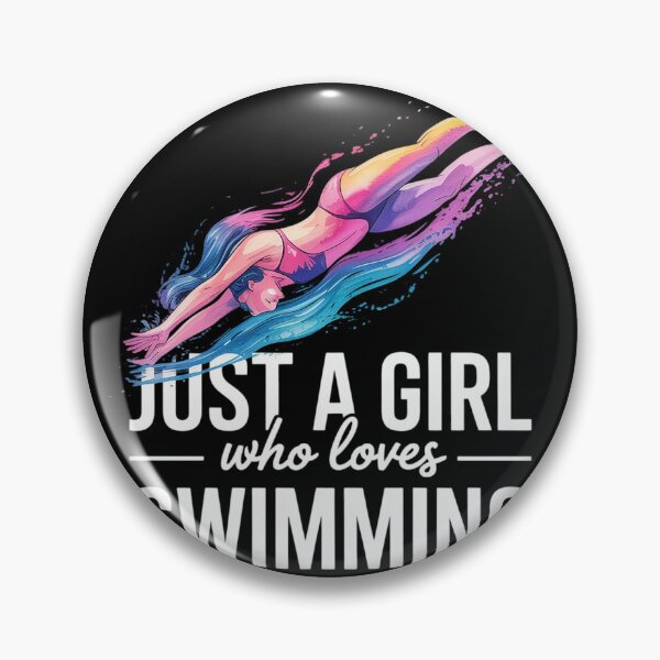 Artikelvorschau, Einfach ein Mädchen, das Schwimmen liebt. Schwimmen. Schwimmerin. Schwimmen. entworfen und verkauft von MyzoToyota.