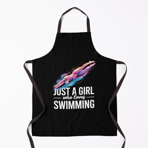 Item preview, Just A Girl Who Loves Swimming Swim Swimmer Swimming designed and sold by MyzoToyota.