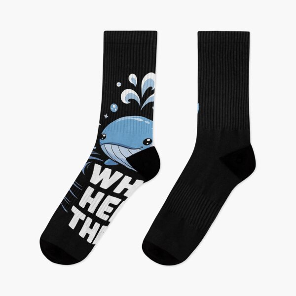 Item preview, Ocean Wildlife Enthusiast Friendly Whale Hello designed and sold by KotexTemu.