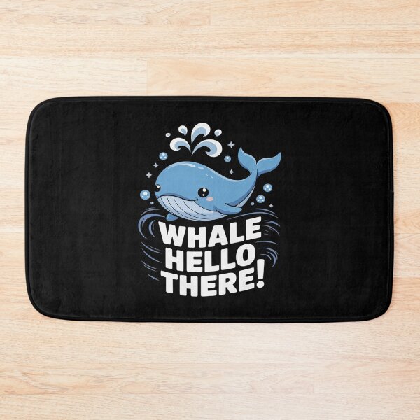Item preview, Ocean Wildlife Enthusiast Friendly Whale Hello designed and sold by KotexTemu.