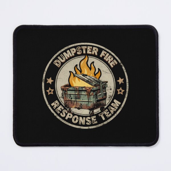 Item preview, Dumpster Fire Response Team Leader Chaos Humor Madness designed and sold by Star3NowForMe.