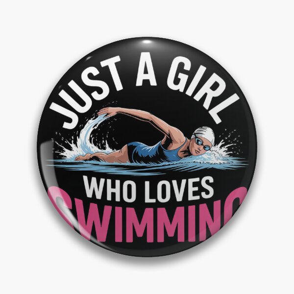 Item preview, Just a Girl who loves Swimming Swimmers Kids  designed and sold by MyzoToyota.