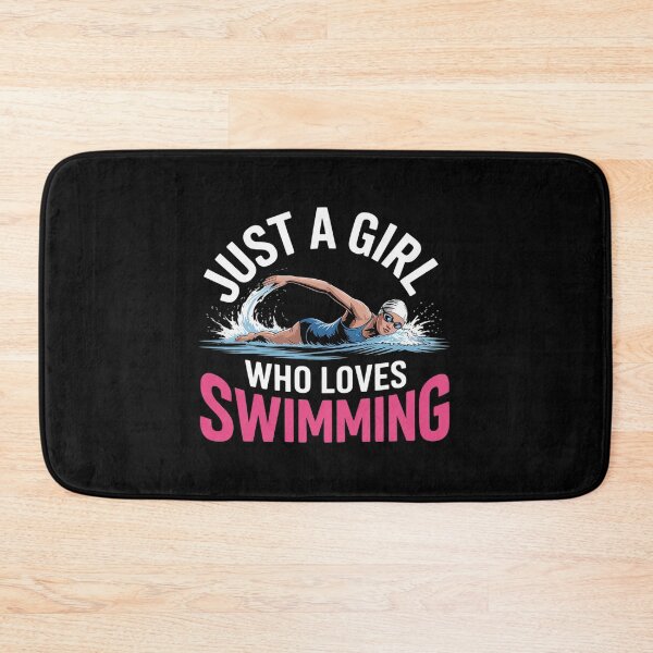 Item preview, Just a Girl who loves Swimming Swimmers Kids  designed and sold by MyzoToyota.