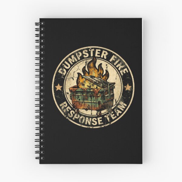 Item preview, Dumpster Fire Response Team Leader Sarcasm Comedy Disaster designed and sold by Star3NowForMe.