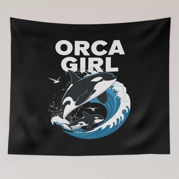 Item preview, Orca Girl Wild Whale Family Sea Animal Wildlife Boys & Girls designed and sold by KotexTemu.