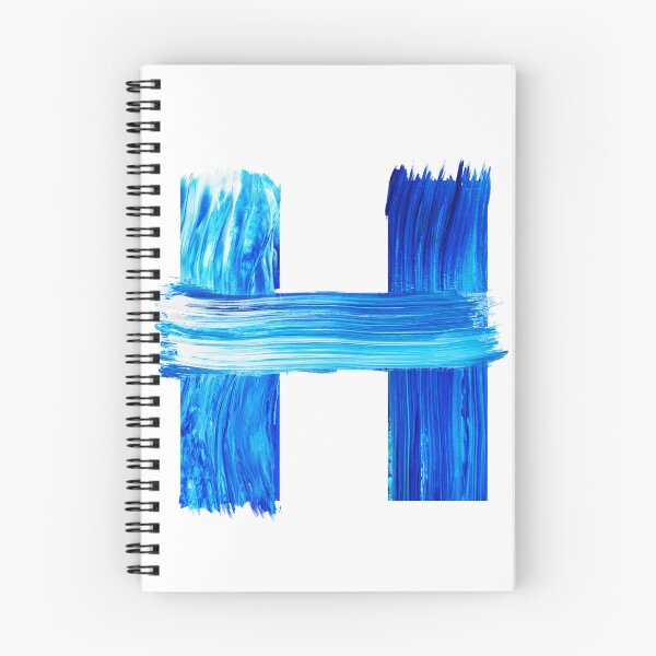 Item preview, Cursive H Modern Paint Texture Monogram | Minimalist Initial Art designed and sold by Raj-Designs.