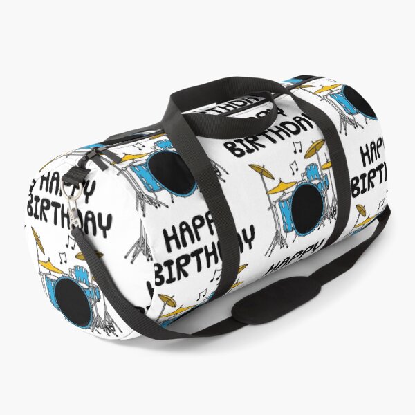 Item preview, Happy Birthday Drums Drummer Musician (Blue) designed and sold by doodlerob.