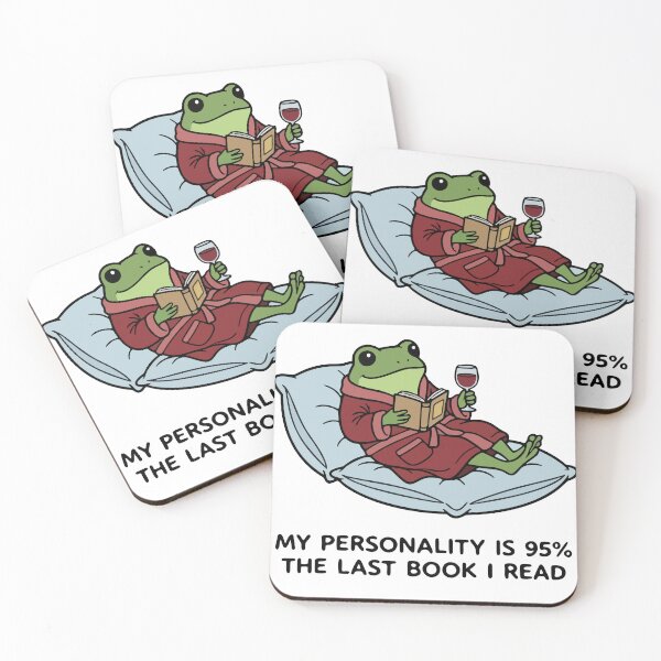 Item preview, Funny Frog Drinking Wine in Robe designed and sold by Floomart.