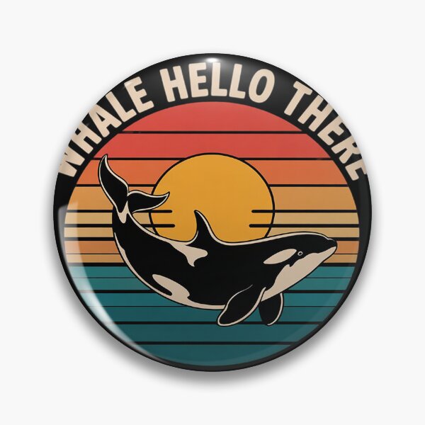 Item preview, Orca Whale Ocean Animal Well Hello There Whale designed and sold by KotexTemu.