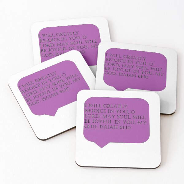 Item preview, I will greatly rejoice in you. designed and sold by Becca's Arts and Merchandise.