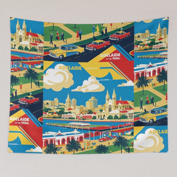 Item preview, Adelaide Australia Vintage Travel Tourism designed and sold by TravelersGems.