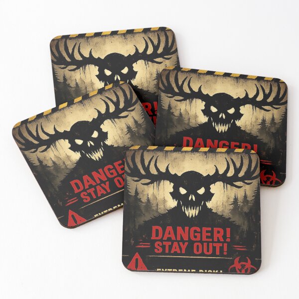 Item preview, Wendigo Perimeter Warning designed and sold by Rare Plus Apparel!.