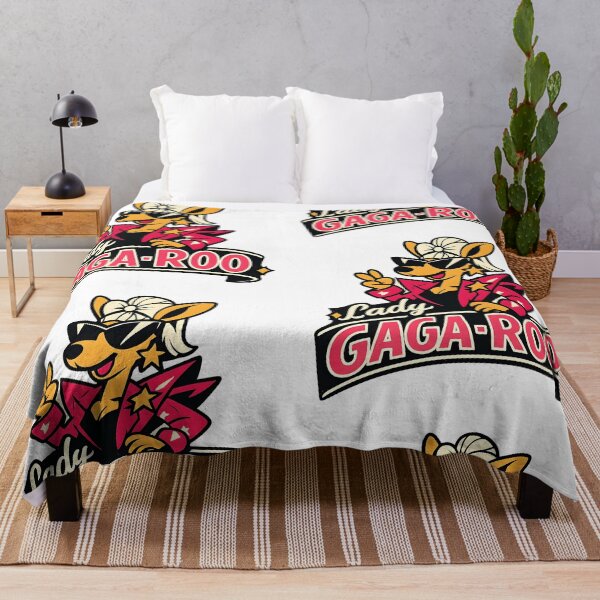 Item preview, Lady Gaga-roo – Vintage Retro Kangaroo Parody Logo designed and sold by Dax Studio.