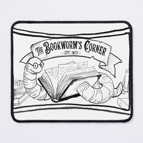 Item preview, Classic Bookworm Library Sketch designed and sold by VVisionary11.