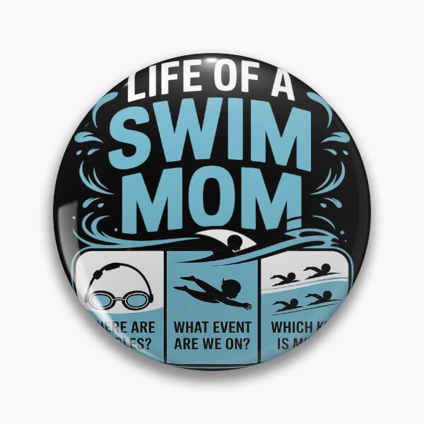 Item preview, Life Of A Swim Mom Of A Swimmer Mother Swimming Mama  designed and sold by MyzoToyota.