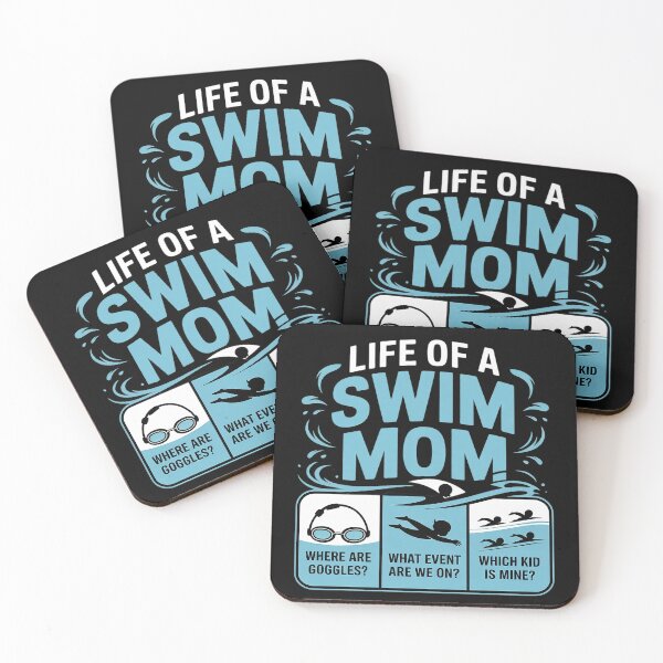 Item preview, Life Of A Swim Mom Of A Swimmer Mother Swimming Mama  designed and sold by MyzoToyota.