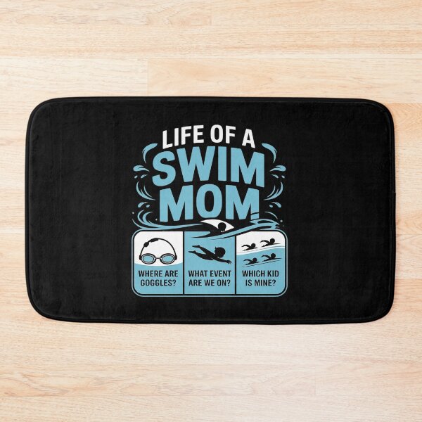 Item preview, Life Of A Swim Mom Of A Swimmer Mother Swimming Mama  designed and sold by MyzoToyota.